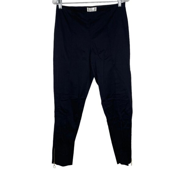 Soft Surroundings Black Ankle Zipper Pants Size 10 Women’s - Picture 1 of 8